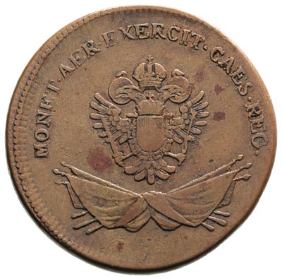trojak 1794, Wiedeń, Plage 12, Iger Au.94.1.a R, ładnie zachowany