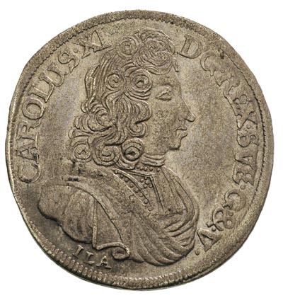 2/3 talara (gulden) 1689, Szczecin, odmiana bez 