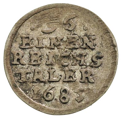 1/96 talara 1685, Szczecin, litery BA, Ahlström 200.a XR, bardzo rzadkie