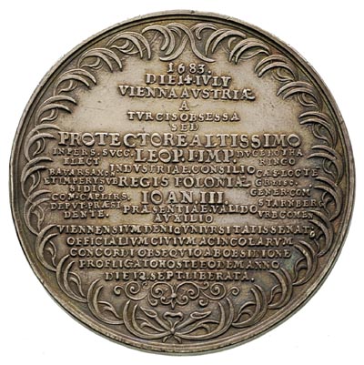 Jan III Sobieski, medal autorstwa Jana Retecke w