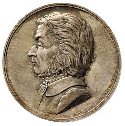 medal wybity w setną rocznicę urodzin Adama Mick