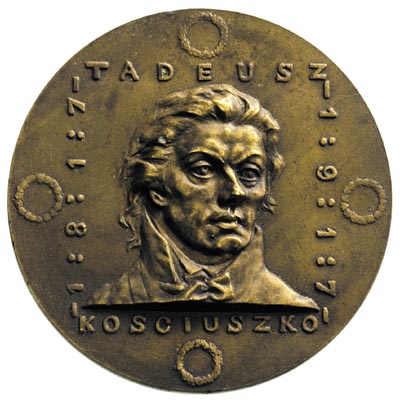 Tadeusz Kościuszko, medal autorstwa K. Laszczki 