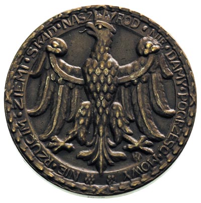medal na powrót Górnego Śląska do Polski, Aw: Gó