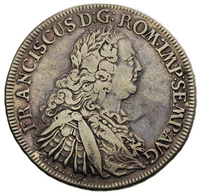 Franciszek I 1745-1765, talar 1754, Ratyzbona, Beckenbauer 7101, Dav. 2618, patyna