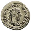Filip I Arab 244-249, antoninian 244-247, Rzym, Aw: Popiersie cesarza w prawo, Rw: Siedząca Roma, ..