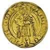 Moguncja- arcybiskupstwo, Jan II von Nassau 1397-1419, goldgulden (1409-1411), Hoechst, Aw: Św. Ja..