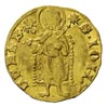 Księstwo Legnicko-Brzeskie, Wacław I 1352-1364, goldgulden (floren), Legnica, Aw: Ozdobna lilia i ..