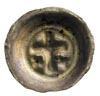 brakteat, Krzyż łaciński i dwa małe krzyżyki, Voss. 41, Waschinski 158a