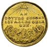 dukat górniczy 1709 ze złota w kopalni we Freibe