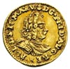 ćwierćdukat 1700, Lipsk, złoto 0.87 g, Merseb. 1