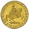 dukat wikariacki 1741, Drezno, Aw: Król na koniu, Rw: Tron, złoto 3.46 g, Merseb. 1696, Fr. 2865, ..