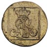 grosz srebrny 1776, Warszawa, Plage 225, patyna w złocistym odcieniu