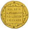 dukat 1831, Warszawa, kropka przed pochodnią, złoto 3.49 g, Plage 269, Fr. 114, ładnie zachowany