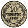 10 groszy 1835, Wiedeń, Plage 295, patyna