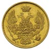 3 ruble = 20 złotych 1835, Petersburg, złoto 3.92 g, Plage 301, Bitkin 1076 R, Fr. 111, rysy w tle..
