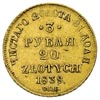 3 ruble = 20 złotych 1839, Petersburg, złoto 3.9