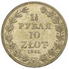 1 1/2 rubla = 10 złotych 1841, Warszawa, Plage 339, Bitkin 1137