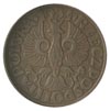 5 groszy 1934, Warszawa, Parchimowicz 103.f, rzadka moneta w pudełku NGC z certyfikatem AU 55 BN
