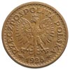 1 złoty 1928, Warszawa, Kłosy zboża, miedź 6.98 g, Parchimowicz P.125.c, wybito 2 sztuki, moneta z..