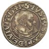 grosz 1541, Królewiec, rzadsza odmiana z krótszą brodą, Bahr. 1179, Neumann 45, patyna