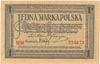 1 marka polska 17.05.1919, seria I BM, Miłczak 1