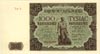 1.000 złotych 15.07.1947, seria A, Miłczak 133a, piękne