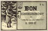 1 korona 1916-1917, bon na wełnę dla legionistów, na odwrocie stempel N.K.N. / Naczelny Zarząd Lig..
