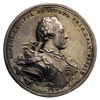 Albert Kazimierz Sasko-Cieszyński 1738-1822, medal bez daty (ok. 1766 r.), niesygnowany, Aw: Popie..