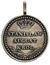 Stanisław August Poniatowski, medal za długoletnią służbę autorstwa J. F. Holzhaeussera, około 177..