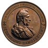 Jędrzej Zamojski, medal autorstwa C. Radnitzkiego 1850 r, Aw: Popiersie w prawo i napis w otoku C...