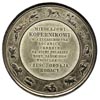 Mikołaj Kopernik, medal na 400-lecie urodzin, 1873 r., Aw: Popiersie astronoma trzy-czwarte w praw..