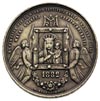 medal wybity z okazji 500-lecia pobytu Obrazu Matki Boskiej na Jasnej Górze, sygnowany K. Blaszkie..