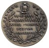 medal na wskrzeszenie wyższych uczelni polskich w Warszawie w 1915 r., Aw: Orzeł uniwersytecki i n..