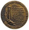 50-lecie Muzeum w Rapperswilu, medal sygnowany K. Zmigrodzki, Aw: Kolumna i wiązanka, w otoku napi..