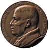 Roman Żelazowski, medal autorstwa Jana Wysockiego 1924 r., Aw: Popiersie w lewo, z tyłu sygnatura ..