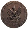 medal nagrodowy Ministerstwa Rolnictwa, autorstwa E. Wittyga 1926 r., Aw: Orzeł z rozpostartymi sk..