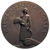 medal nagrodowy Ministerstwa Rolnictwa, autorstwa E. Wittyga 1926 r., Aw: Orzeł z rozpostartymi sk..