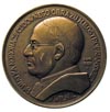 Koronacja obrazu Matki Boskiej Ostrobramskiej w Wilnie, medal sygnowany J.A. (Józef Aumiller) 1927..