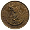 Koronacja obrazu Matki Boskiej Ostrobramskiej w Wilnie, medal sygnowany J.A. (Józef Aumiller) 1927..
