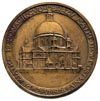Koronacja obrazu Matki Boskiej w Gostyniu, medal projektu Jana Wysockiego 1928 r., Aw: Widok bazyl..