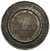 medal nagrodowy dla Jana Appelta 1930 r., Aw: W wieńcu imię i nazwisko nagrodzonego, w otoku napis..