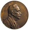 Bronisław Gembarzewski, medal sygnowany S. R. Lewandowski 1937 r., Aw: Popiersie w prawo i napis B..
