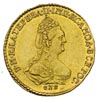 dwa ruble 1786 CG<, Petersburg, złoto 2.53 g, Diakov 503, Fr. 134, rzadkie i bardzo ładnie zachowa..
