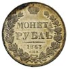 rubel 1843 F-X, Petersburg, Bitkin 202, bardzo ł