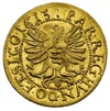 Gabriel Batory 1608-1613, dukat 1613, złoto 3.47 g, Resch 193, Fr. 332, lekko gięte, pięknie zacho..