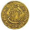 Ludwik II Jagiellończyk 1516-1526, goldgulden 1522, litery K-A, złoto 3.56 g, Huszar 827, Fr. 39, ..