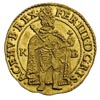 Ferdynand III 1637-1657, dukat 1656 K-B, Krzemnica, złoto, 3.48 g, Huszar 1216, Herinek 288, Fr. 1..