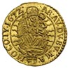 Leopold I 1657-1705, dukat 1672 K-B, Krzemnica, złoto 3.48 g, Huszar 1320, Herinek 338, Fr. 128, w..