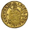 Leopold I 1657-1705, dukat 1680 K-B, Krzemnica, złoto 3.48 g, Huszar 1321, Herinek 346, Fr. 128, w..
