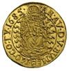 Leopold I 1657-1705, dukat 1685 K-B, Krzemnica, złoto 3.48 g, Huszar 1321, Herinek 351, Fr. 128, w..
